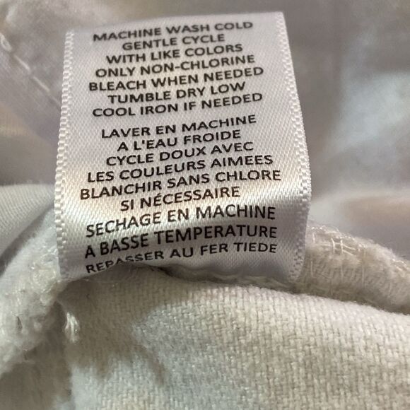 Tinseltown White Distressed Women Jeans Size 5 - Picture 9 of 11